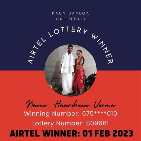 airtel kbc lottery winner 2020|Kaun Banega Crorepati .